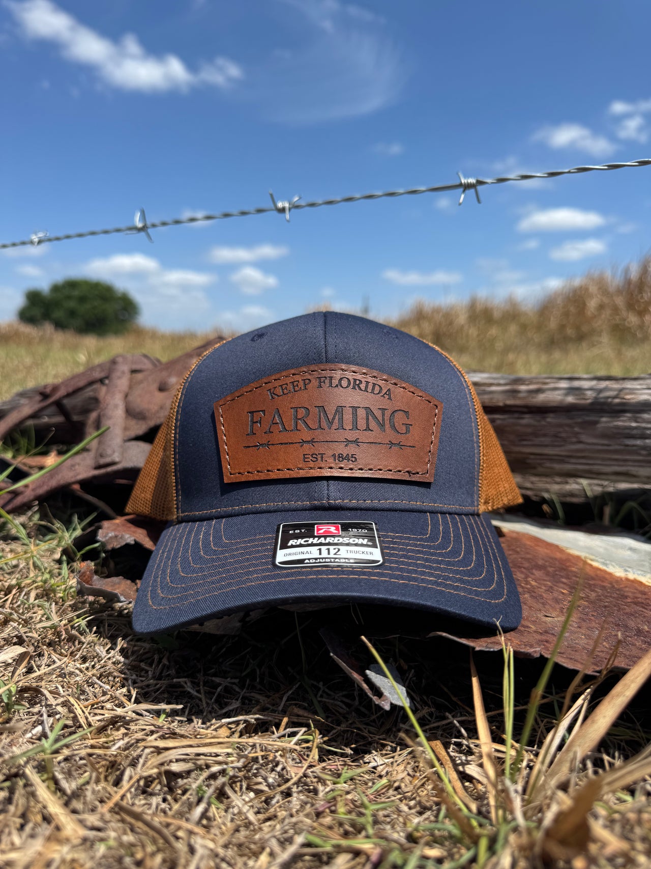 KEEP FLORIDA FARMING - BARBED WIRE