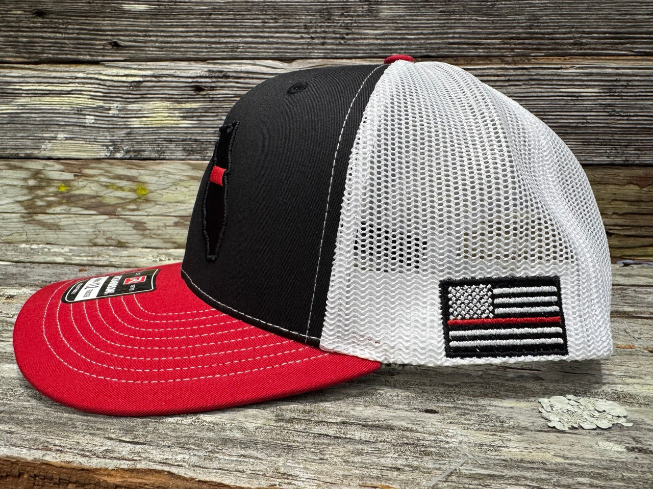 FLORIDA FIREFIGHTER - SIDE THIN RED LINE