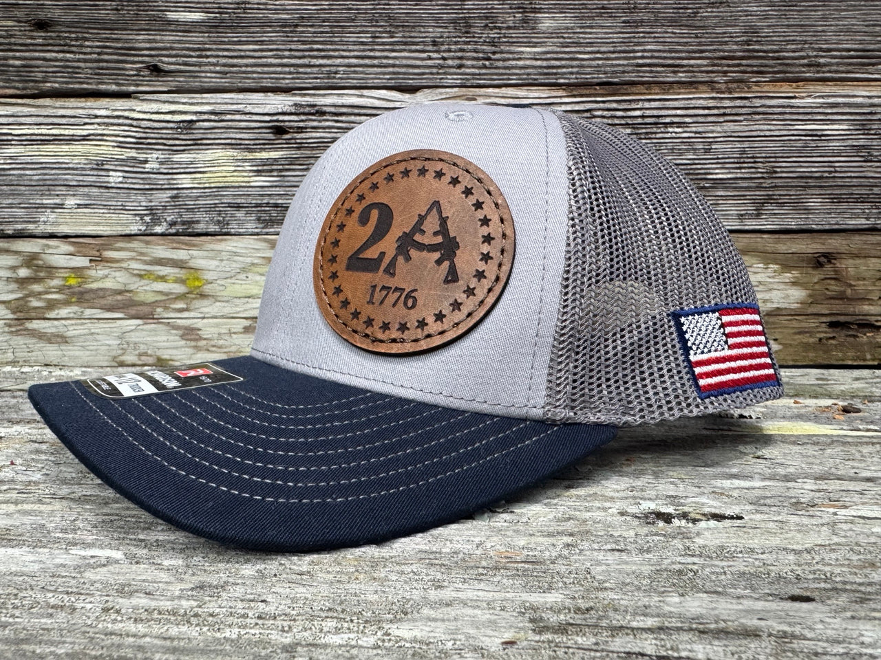 2ND AMENDMENT AR15 - SIDE AMERICAN FLAG