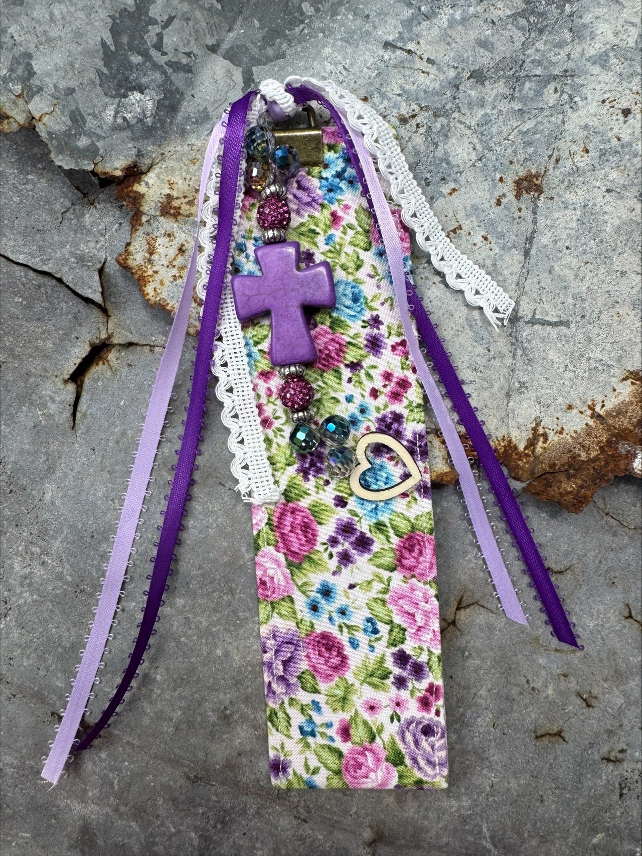 LAVENDER GRACE BOOKMARK