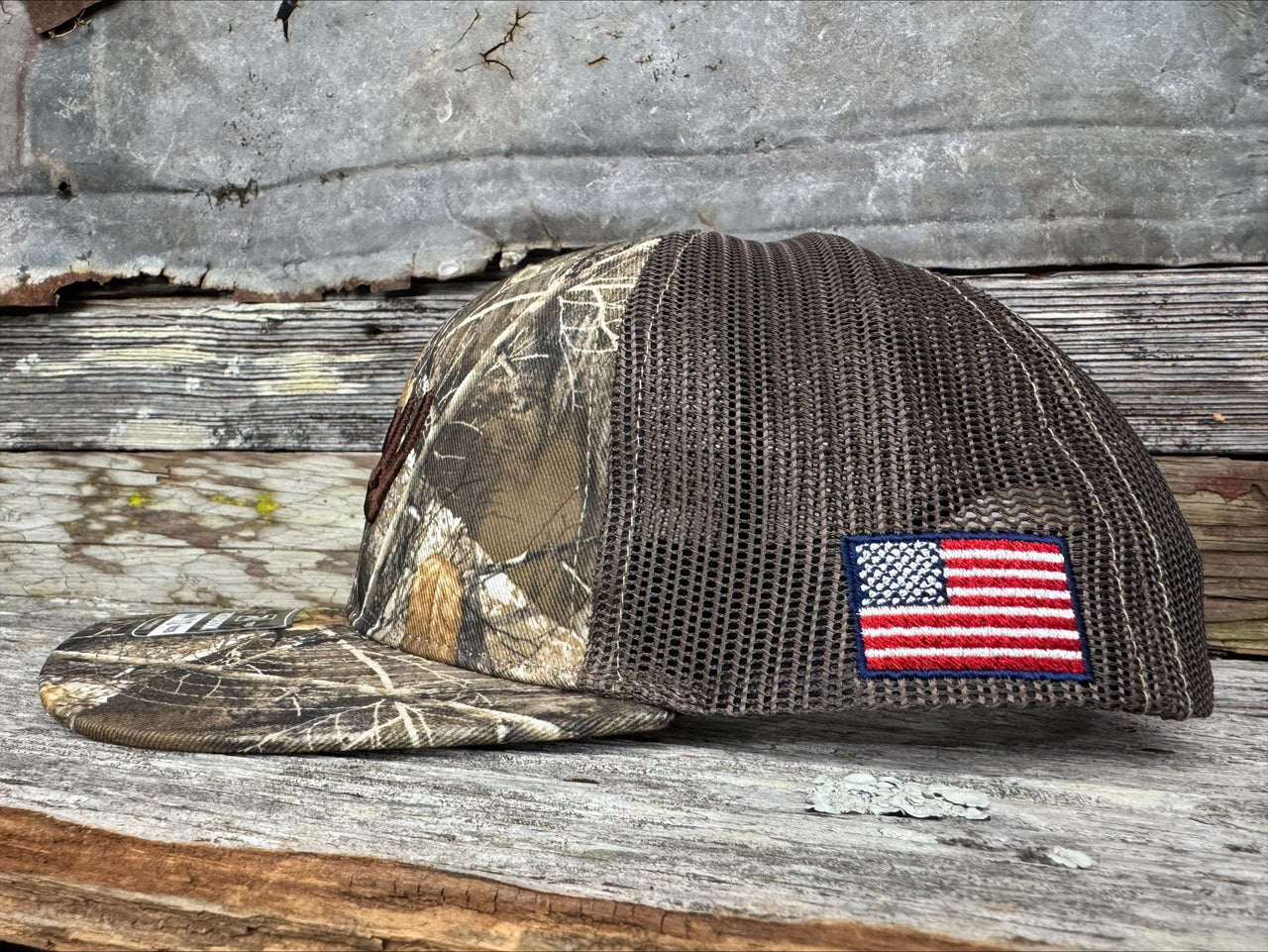 ANTLER - SIDE AMERICAN FLAG