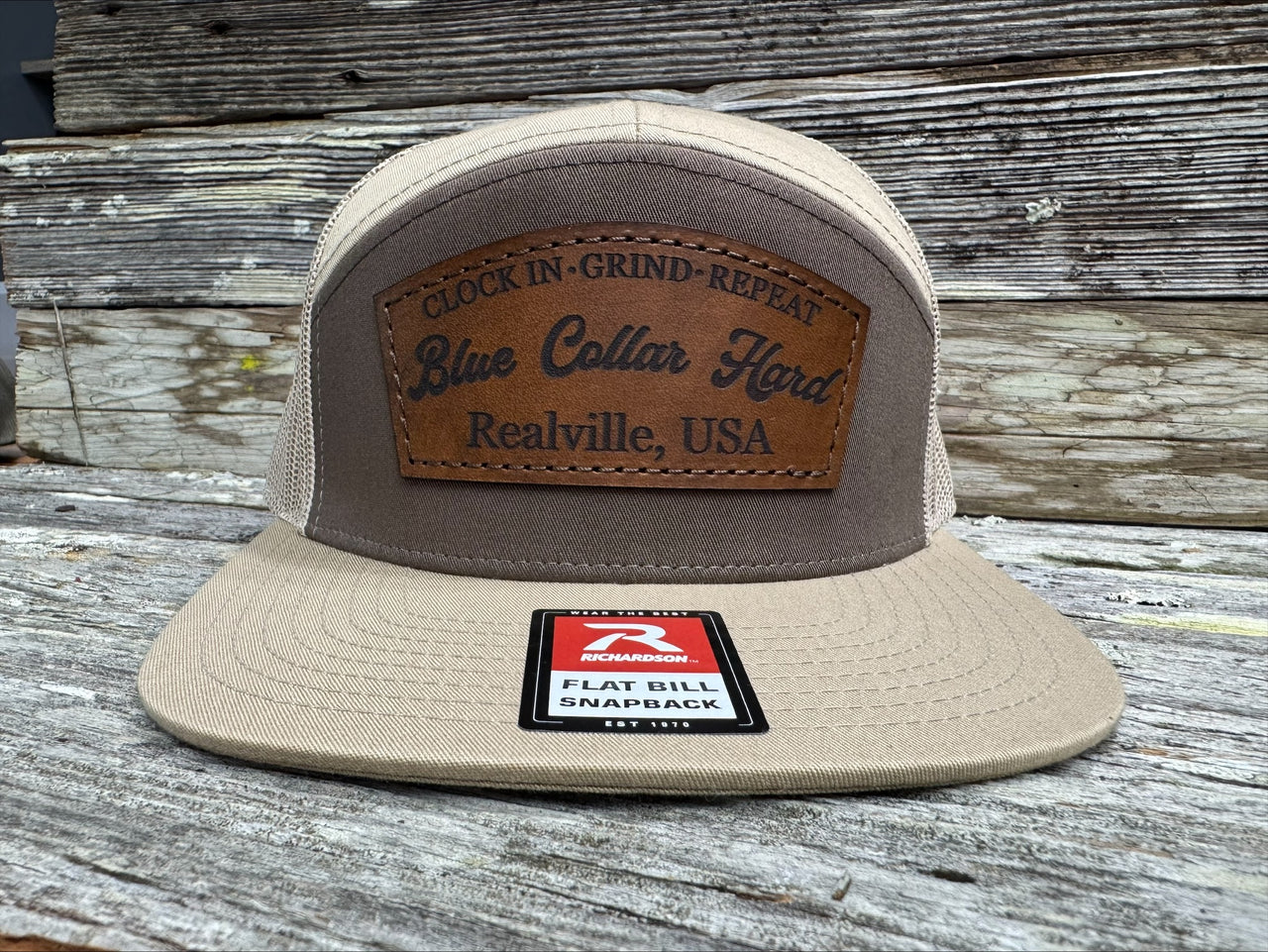 BLUE COLLAR HARD - CLOCK IN - GRIND - REPEAT