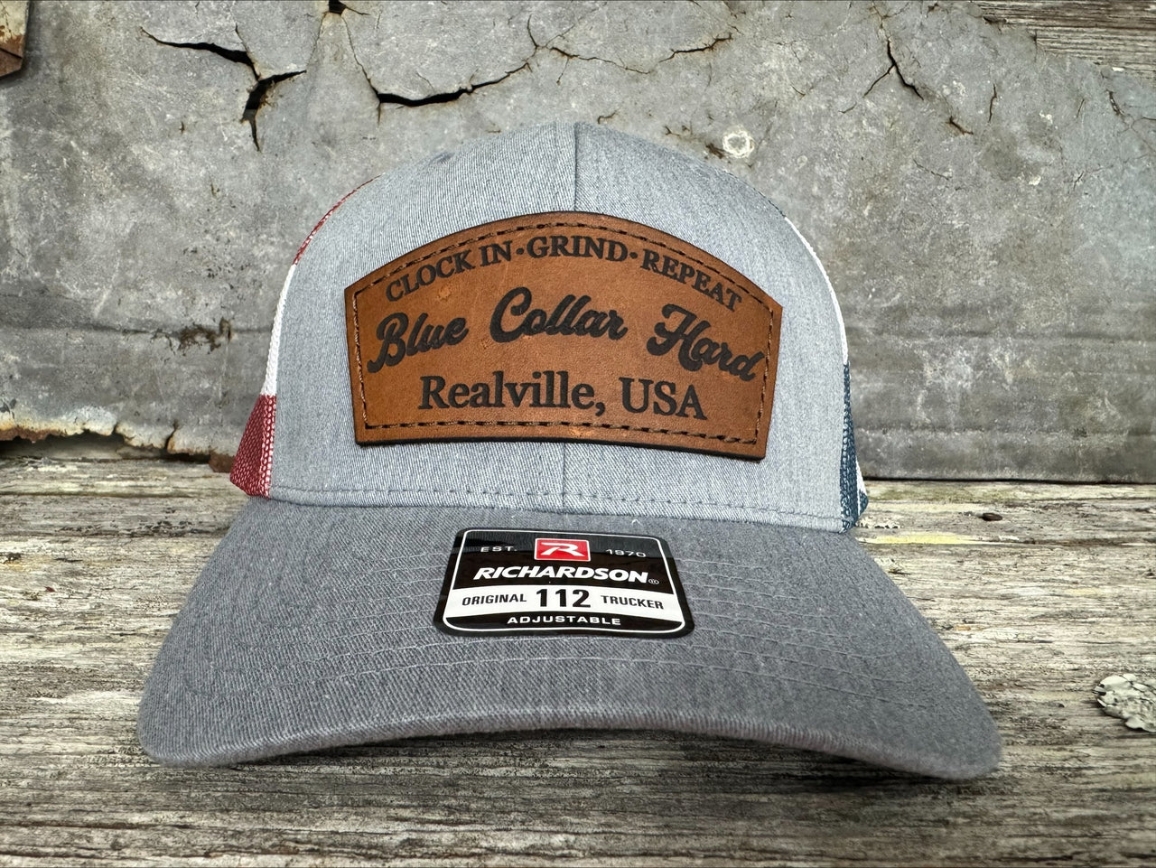 BLUE COLLAR HARD - CLOCK IN - GRIND - REPEAT