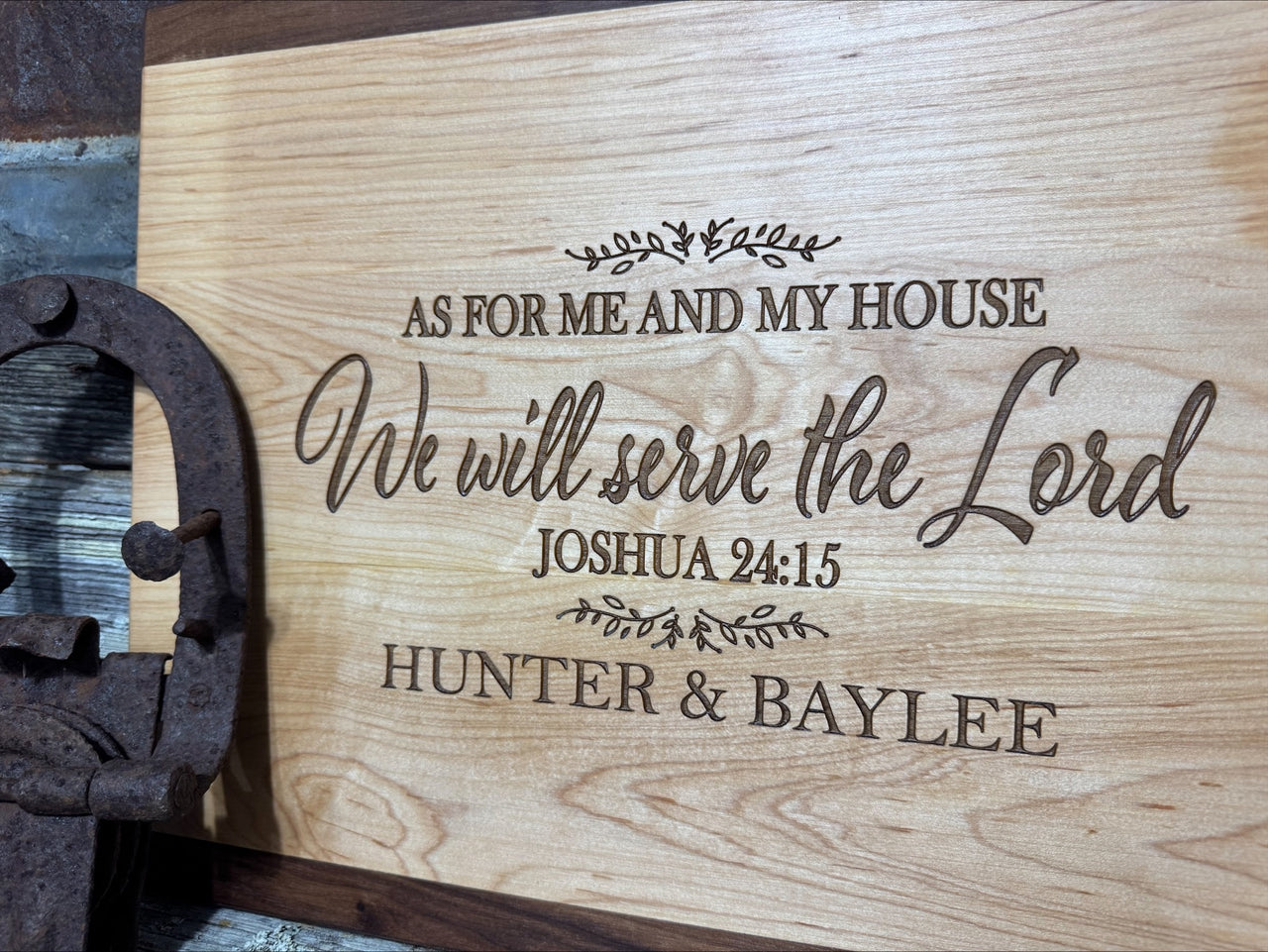 AS FOR ME AND MY HOUSE